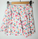 Friendly dragon print twirly skirt for kids