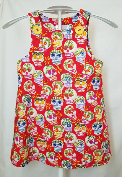 sugar skull dress for children