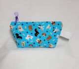 Fun puppies and dogs zippered bag