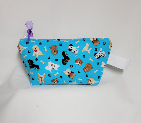 Fun puppies and dogs zippered bag