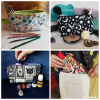 ideas for using zippered bags